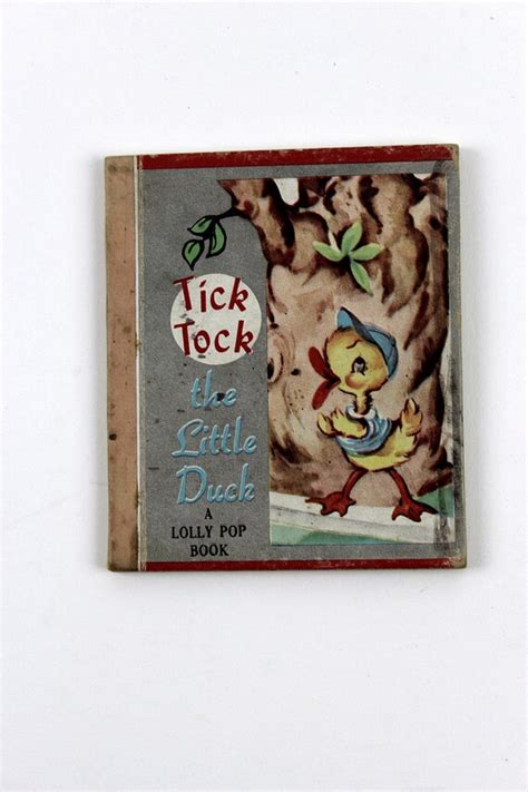 Tick Tock The Little Duck A Lolly Pop Book John Martins Etsy