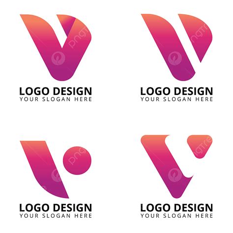 Letter V Logo Vector Png Images Letter V Logo Unique Logo Design