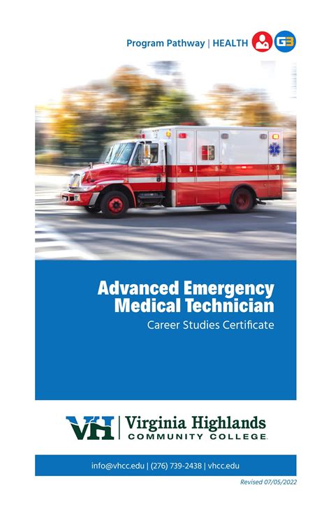 Advanced Emergency Medical Technician Vhcc By Virginia Highlands
