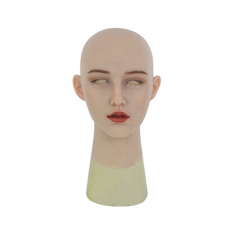 2022 Cosplay Silicone Female Fake Face Realistic Full Face Headgear For Crossdressing Drag Queen