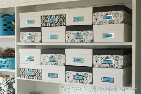 Remarkable Home Organize Your Home With Photo Boxes Organization