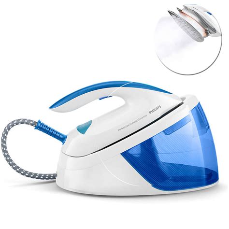 Find support for this product. Philips Perfect Care Compact Essential Steam Generator ...