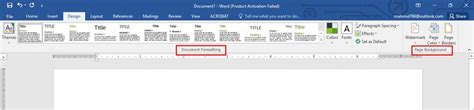Apply Document Themes In Microsoft Office Word 2016 Wikigain