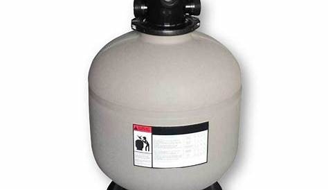 Hydrotools 24" Sand Filter Tank with 6 Way Valve & Base — Family Pool