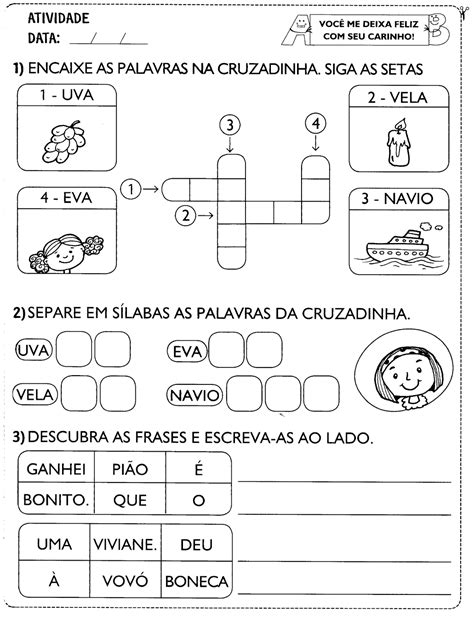 Atividade De Português 1º Ano Leitura E Interpretação Letra M 34e