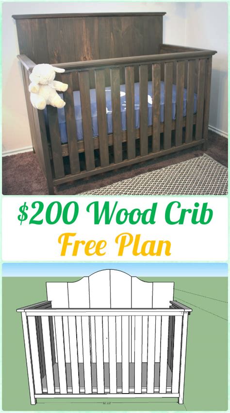 Diy Baby Crib Projects Free Plans And Instructions