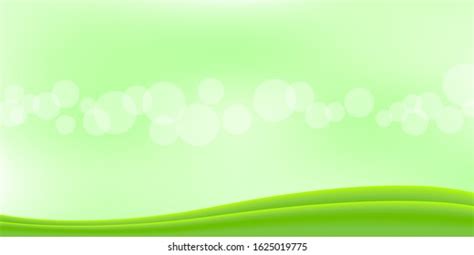 Vektor Stok Bokeh Soft Green Background Banner Copy Tanpa Royalti