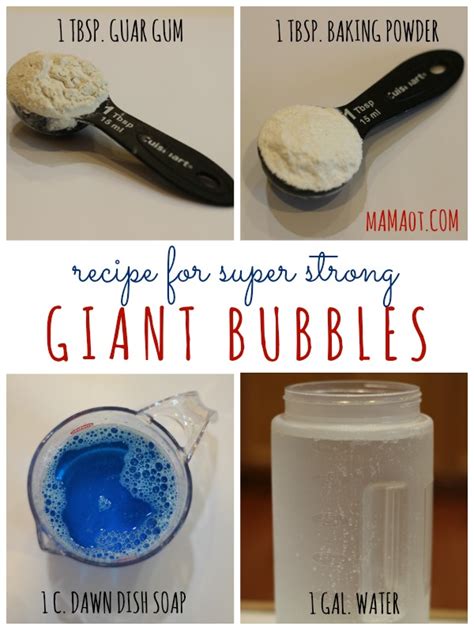 How To Make Giant Bubbles