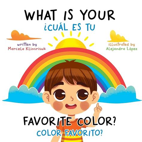 What Is Your Favorite Color Bilingual Childrens Book Mija Books Shop