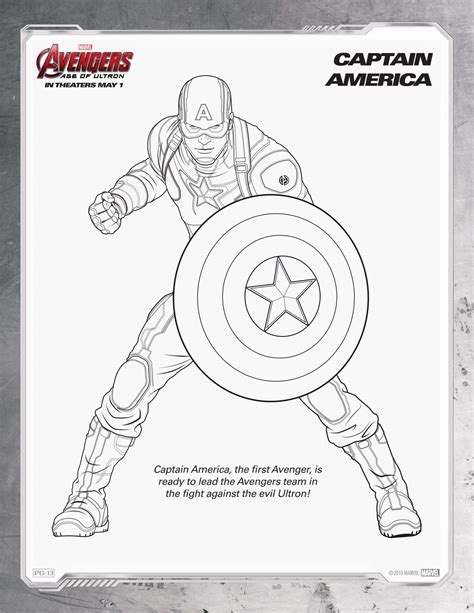 Avengers Age Of Ultron Coloring Sheets Avengers Ageofultron Fsm Media