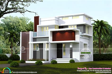 4 Bhk 1244 Square Feet Modern Home Design Kerala Home Design Bloglovin
