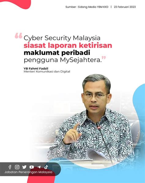 Jabatan Penerangan Malaysia On Twitter Menteri Komunikasi Dan