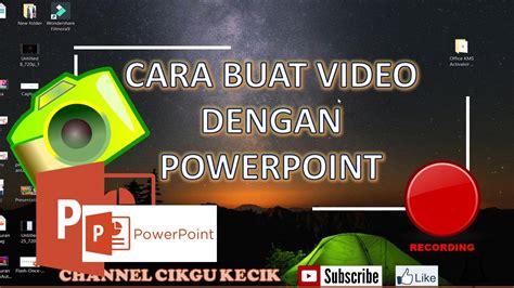 CARA MUDAH BUAT VIDEO DENGAN POWERPOINT YouTube