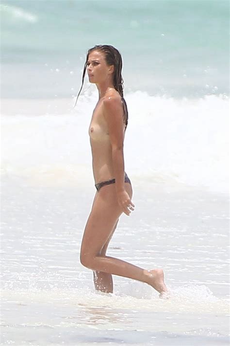 Niamh Adkins Topless On A On The Beach In Tulum My Xxx Hot Girl