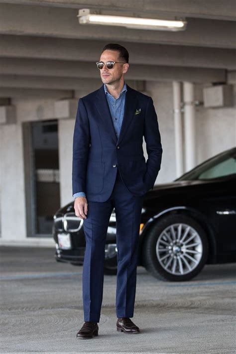 Want To Know How To Wear A Navy Suit Casually Navy Suit Fashion For