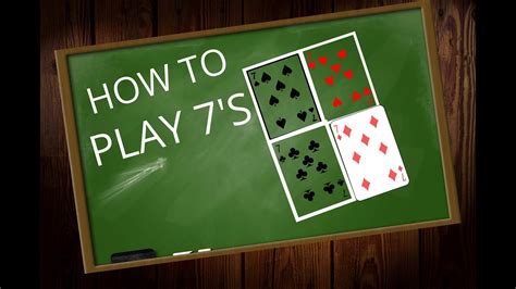 How To Play Sevens The Card Game Youtube