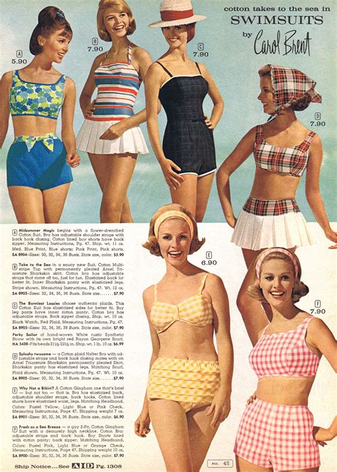 60 S Swimwear Retro Swimwear Vintage Swimsuits Vintage Swimwear