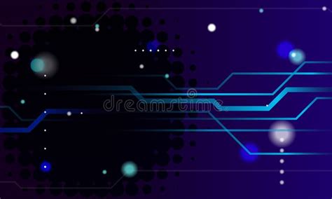 Abstract Background With Technology Circuit Board Texture Electronic