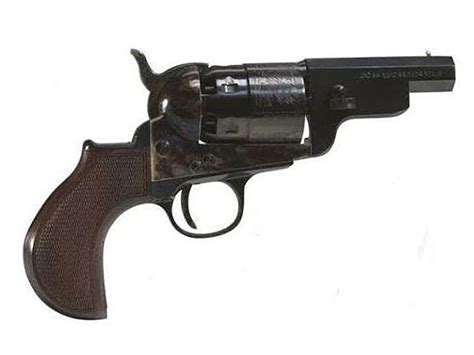 Pietta 1851 Navy Snub Nose Black Powder Revolver 36 Cal 3 Barrel Case