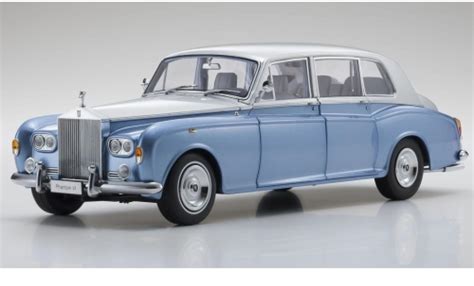 Diecast Model Cars Rolls Royce Phantom 118 Kyosho Vi Metallise Blue
