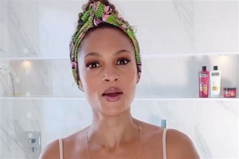 Alesha Dixon Shows Off Her Gorgeous Natural Curls And