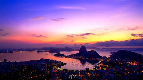 Sunrise In Rio De Janeiro Brazil Pics