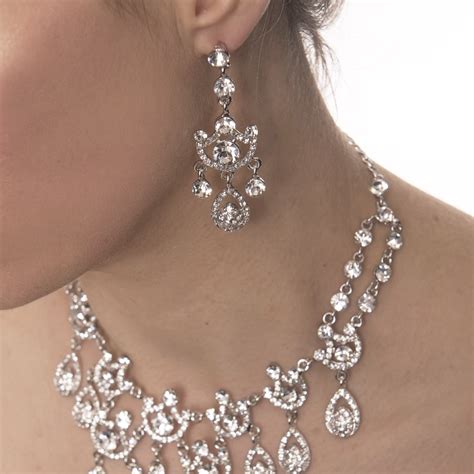 Swarovski Crystal Swarovski Crystal Teardrop Earrings Necklaces
