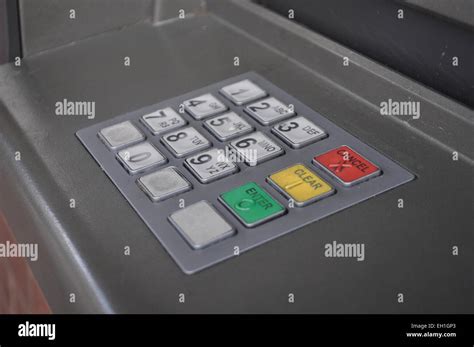 Atm Machine Keypad High Resolution Stock Photography And Images Alamy