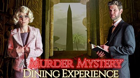 murder mystery dining experience curse of the pharaohs muthu belstead brook hotel events