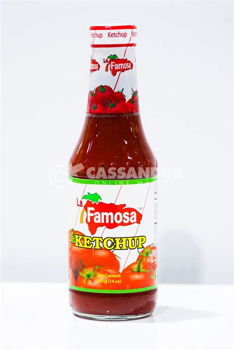La Famosa Ketchup 397 G 14 Oz Cassandra Online Market