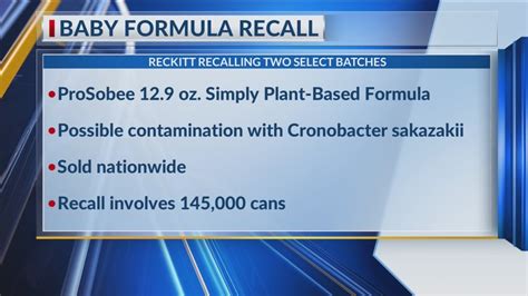 Recall Announced Over Potential Cross Contamination Of Plant Based Baby Formula Youtube