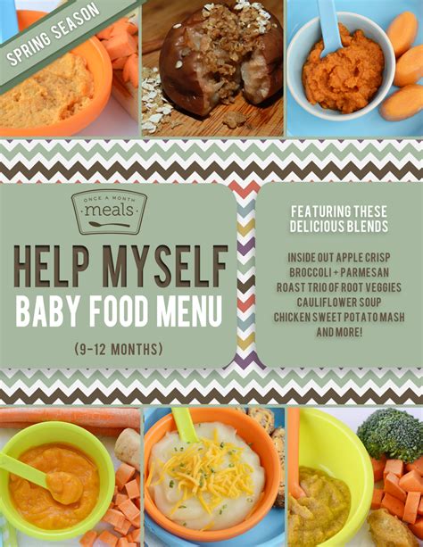 Looking for cheap airfare to the philippines? Baby Food 9-12 Months Spring Meal Plan | Once A Month Meals
