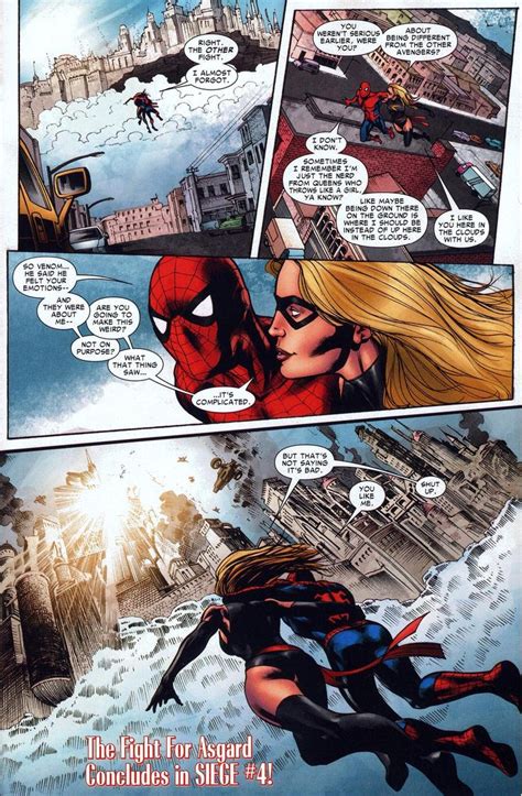 That Time Carol Danvers Used To Like Spider Man Siege Spider Man 1