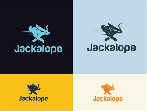 Jackalope Logo By Roniphics On Dribbble