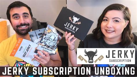Jerky Subscription November 2020 Unboxing And Taste Test Youtube