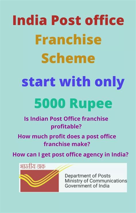 Ppt India Post Office Franchise Scheme Powerpoint Presentation Free