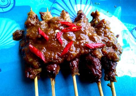 Maybe you would like to learn more about one of these? Resep Sate Daging Bumbu Kacang oleh Febrilia Safitri - Cookpad