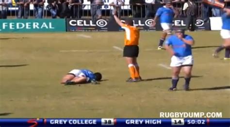 Total Pro Sports South African High School Rugby Player Suffers Nasty