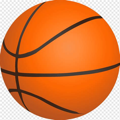 Basketball Ball Sports Orange Round Free Vector Graphics Png