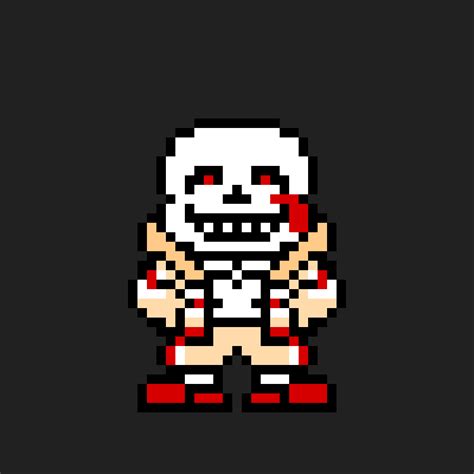 Pixilart Hungertale Sans By 9itchy B0i