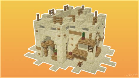 Minecraft Desert Village Blueprints