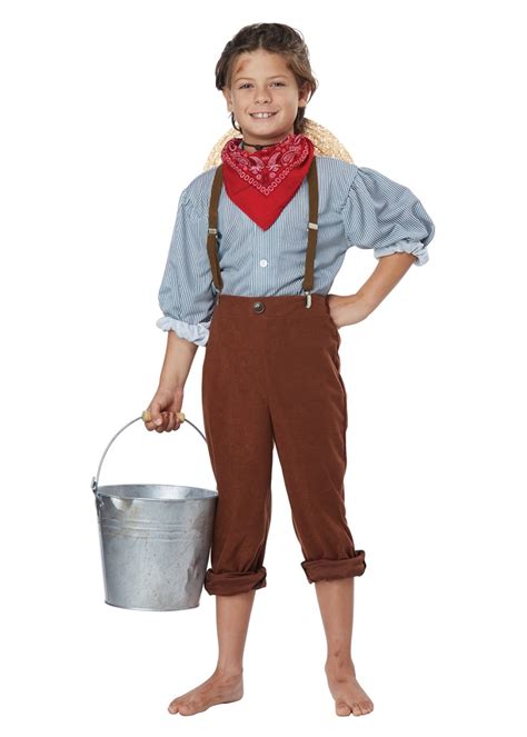 Western Pioneer Boy Costume Historical Costumes