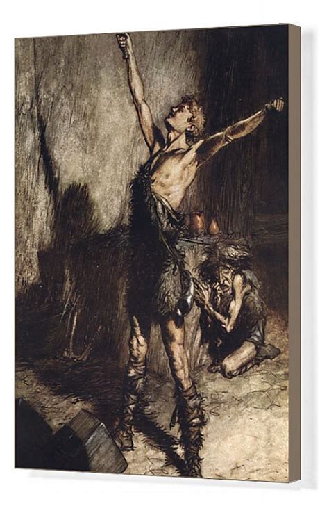 Print Of Siegfried And Notung In 2021 Arthur Rackham Illustration Fairytale Art