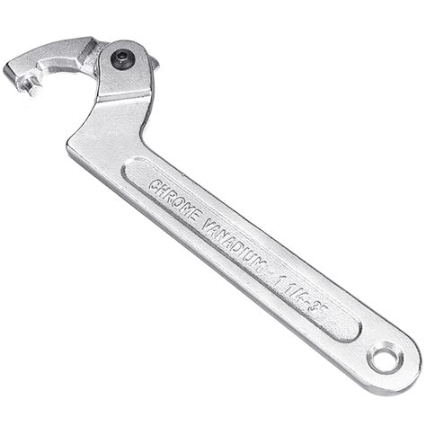 Adjustable Hook C Type Wrench Spanner Tool Nuts Bolts Hand