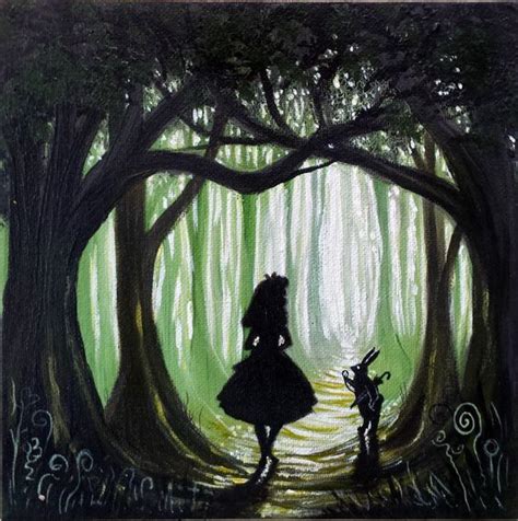 Pin By Terri Brown On ♥ Alice ♥ ☟ ⌚ Disney Paintings Fantasy