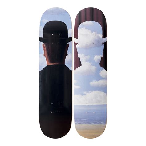 D Calcomanie From Ren Magritte The Skateroom Rene Magritte Magritte Art Set