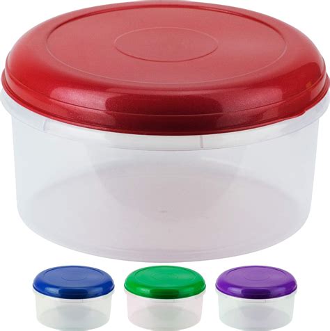Large Plastic Bowl With Lid