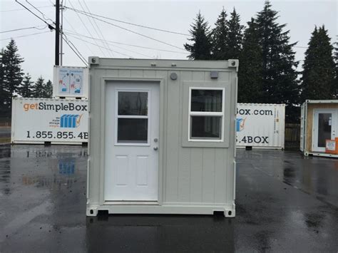 10 Foot Shipping Container For Sale Or Rent Simple Box Storage