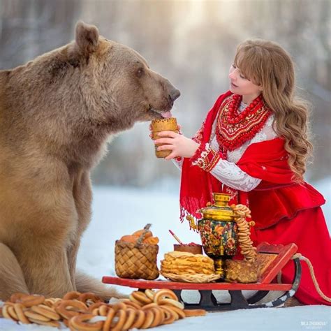 Russian Brown Bear Who Was Abandoned As A Cub And Raised By Humans Has
