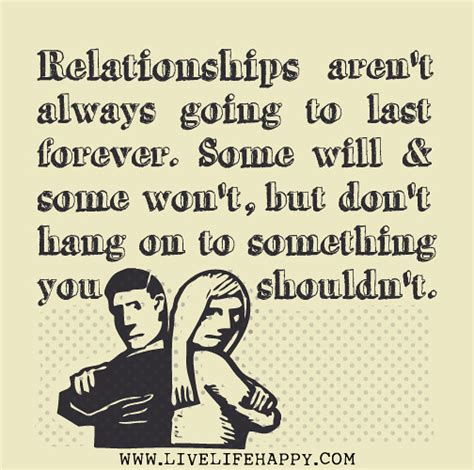 relationships relationships don t last